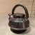 1960s Metallic Dark Brown Glazed Ceramic Teapot Pottery Mid-Century Modern For Sale - Image 5 of 12