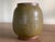 A very cool midcentury stoneware vase with abstract glaze. Indistinctly signed on the base but obviously well potted and...