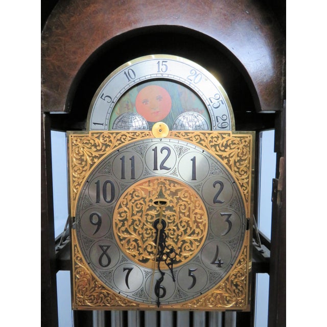Revere Telechron 9 Tube Mahogany Grandfather Clock Chairish