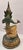 Large Bronze Gilt Figure on a Base For Sale In Miami - Image 6 of 11
