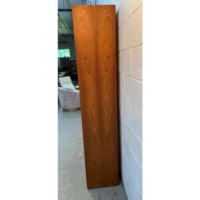 Brick Red Vintage Danish Mid-Century Modern Rosewood Bar Cabinet For Sale - Image 8 of 16