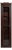 19th Century France Brown Wood Display Cabinet For Sale