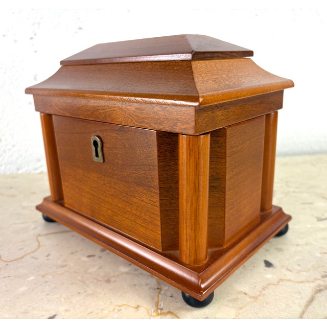 Vintage Global Views Handcrafted Trinket Box For Sale - Image 10 of 10