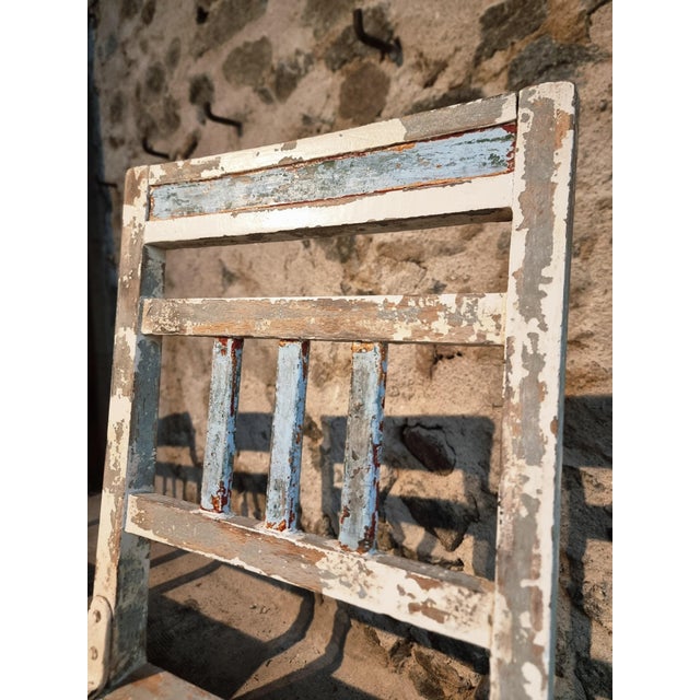 Vintage French Beechwood Chairs, 1950s, Set of 6 For Sale - Image 4 of 17