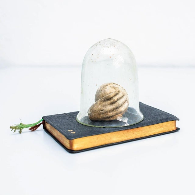 Sculptural Artwork with Book and Mysterious Hand, 1990s For Sale - Image 11 of 13