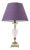 Empire Table Lamp in Cut Crystal with Diamond Pattern and Gilt Bronze, 1890s For Sale
