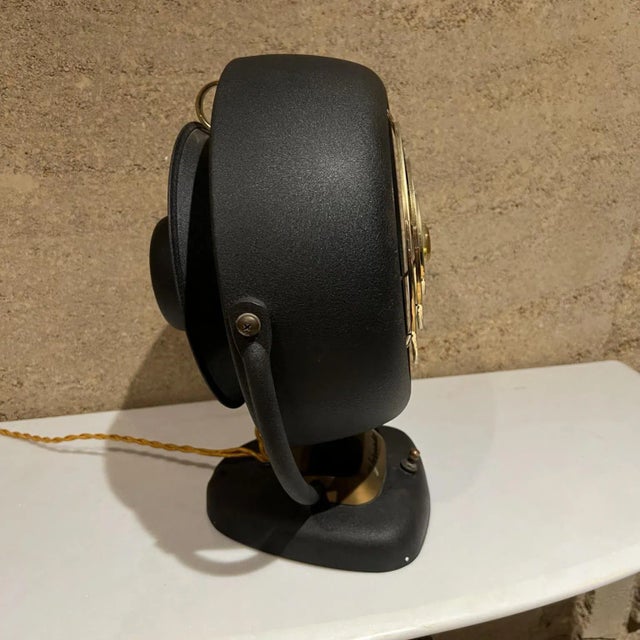 1940s Vintage Vornado Antique Electric Powerful Metal Desk Fan For Sale - Image 11 of 12