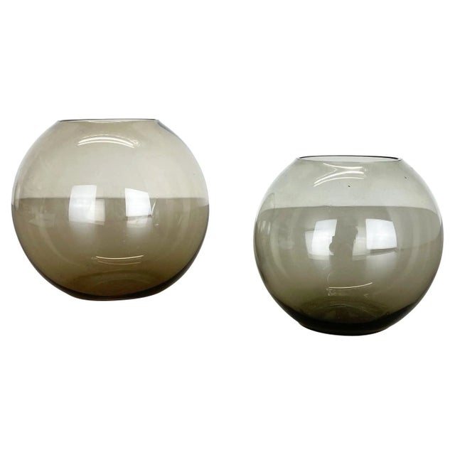 Turmalin Ball Vases attributed to Wilhelm Wagenfeld for WMF, Germany, 1960s, Set of 2 For Sale - Image 18 of 18