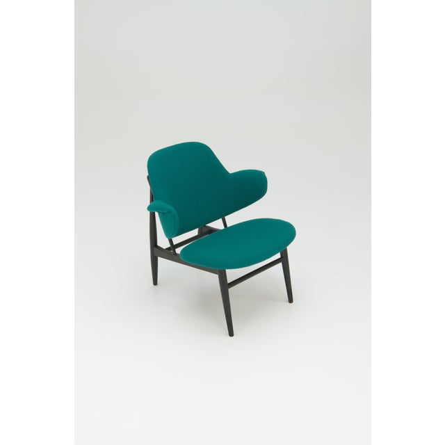 Shell Lounge Chair by Ib Kofod-Larsen for Christensen & Larsen, 1950s For Sale - Image 15 of 15