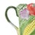 1990s Vintage 1986 Fitz and Floyd Vegetable Garden Ceramic Pitcher For Sale - Image 5 of 5