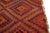 1960s Vintage Turkish Kilim Red Handmade Geometric Wool Rug For Sale In New York - Image 6 of 8