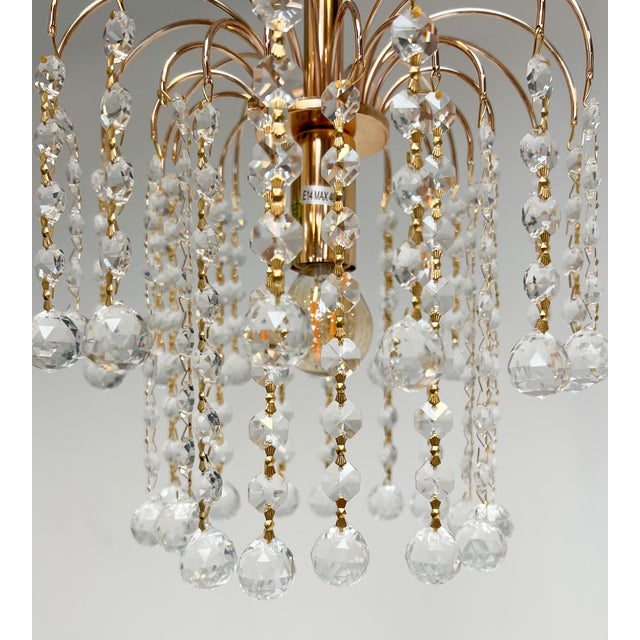 Early 21st Century Italian Crystal Chandelier from Swarovski, 2000s For Sale - Image 5 of 16