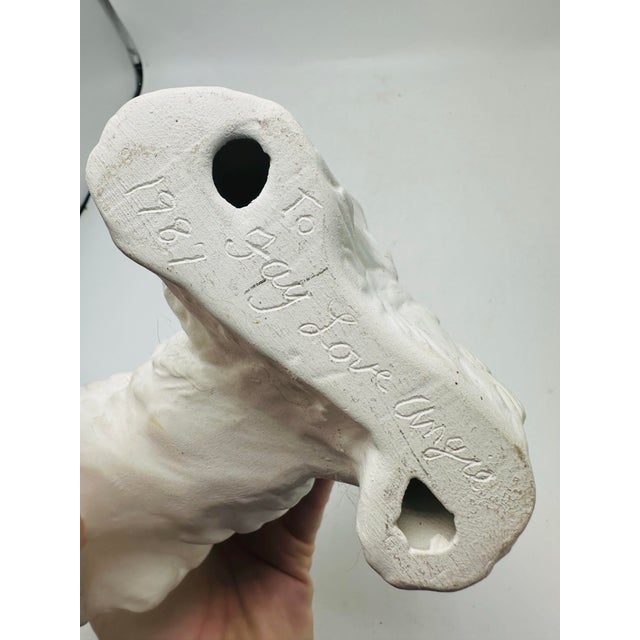 1960s Vintage Hand Made Chalkwear Dog For Sale - Image 5 of 6