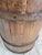 Antique Rustic Wooden Barrel With the Original Iron Bindings From England For Sale - Image 9 of 13