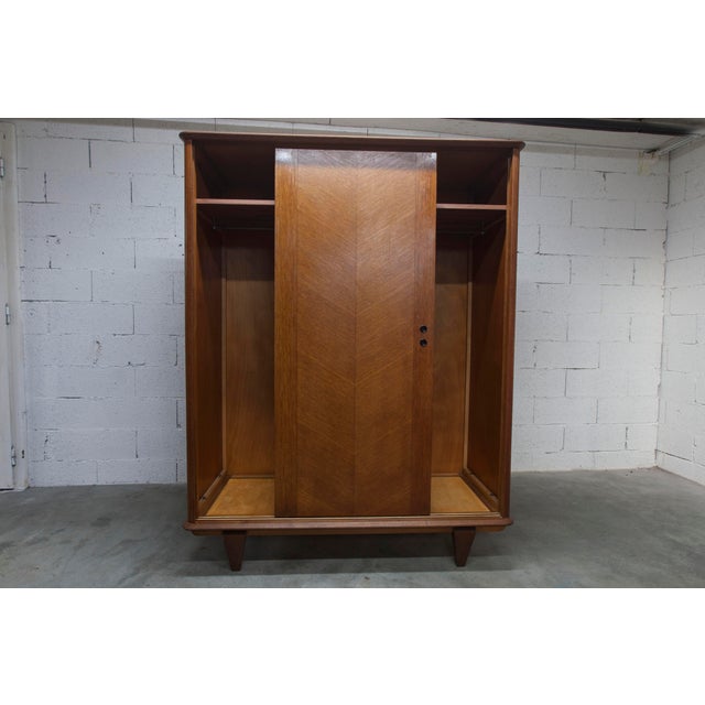 Wardrobe with Sliding Doors, 1950s For Sale - Image 17 of 18