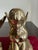 Hollywood Regency Pair of Vintage Bronze Angel Cherub Candleholders For Sale - Image 3 of 12