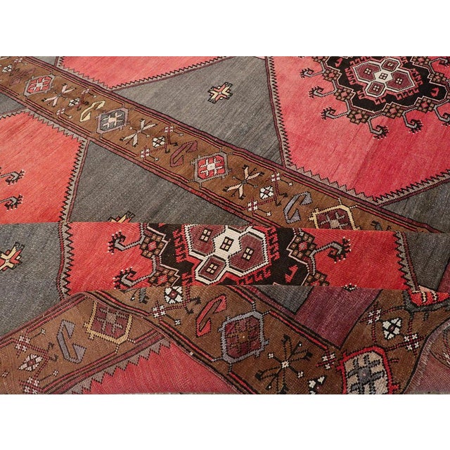 Galerie Shabab Collection Mid-20th Century Turkish Anatolian Room Size Carpet For Sale - Image 9 of 10