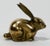 Vintage Brass Crouching Bunny Rabbit Paper Weight For Sale In Kansas City - Image 6 of 6