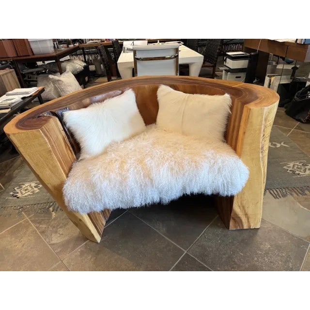 Modern Custom Wrapper Chair For Sale - Image 3 of 7