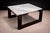 Percival Lafer Side Table in Hardwood & Marble, Percival Lafer, 1970s For Sale - Image 4 of 9