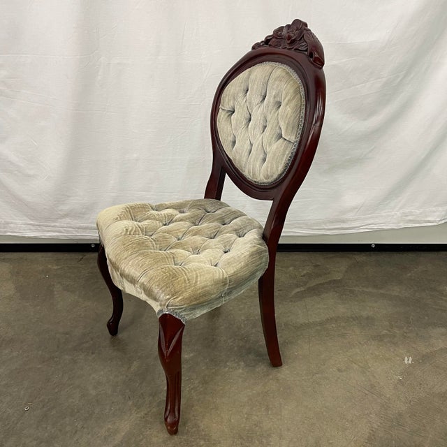 Late 20th Century Carlton McLendon Furniture Victorian Chair Chairish