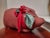 Introducing the CUTEST CHRISTMAS PIG! This hand-made holiday decoration features a lovely deep red fabric with a festive...