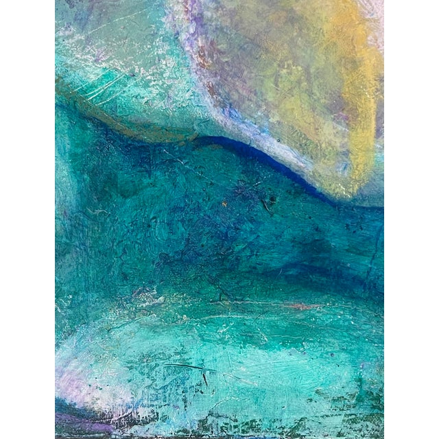 "Celebrating Spring " Original Abstract Colorful Mixed Media Painting by Sonia Gold For Sale - Image 10 of 12
