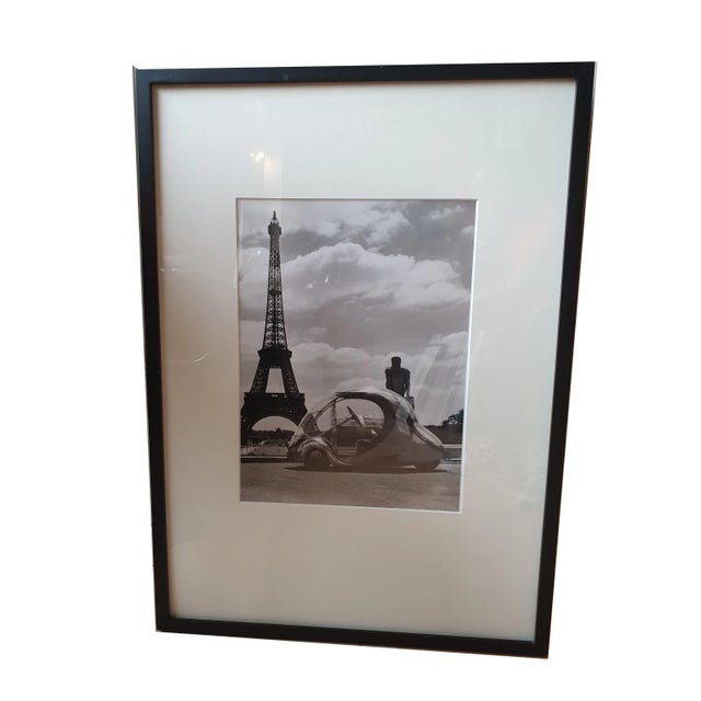 Robert Doisneau Paul Arzens' "Electric Egg" in front of the Eiffel Tower 1980 For Sale - Image 6 of 6