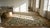 Sky Blue Beautiful Sky Blue Color With Delicate Florid Design Antique Needlepoint Rug For Sale - Image 8 of 8