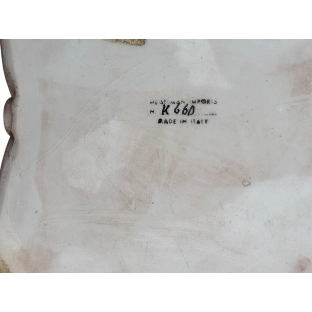 Vintage Italian Ceramic Planter Pot For Sale - Image 10 of 11