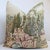 Early 20th Century 19th C. European Louis XIV Countryside Tapestry Pillow/Feather Down Insert/22" X 22" For Sale - Image 5 of 5