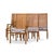Mid-Century Modern Founders Style Mid Century Oak and Cane Dining Chairs - Set of 6 For Sale - Image 3 of 17