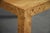 1970s Refinished Milo Baughman Square to Rectangle 40” - 79” Parsons Burl Dining Table For Sale - Image 5 of 11