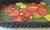 Wood Vintage Oval Wicker Serving Tray With Hand Painted Floral Design For Sale - Image 7 of 9