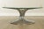 Mid-Century Modern Gastone Rinaldi Italian Postmodern Chrome Base Round Glass Top Coffee Table For Sale - Image 3 of 13