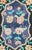 American Hooked Rug in Floral Pattern With Medallion on Purple/Blue, Black For Sale - Image 4 of 9