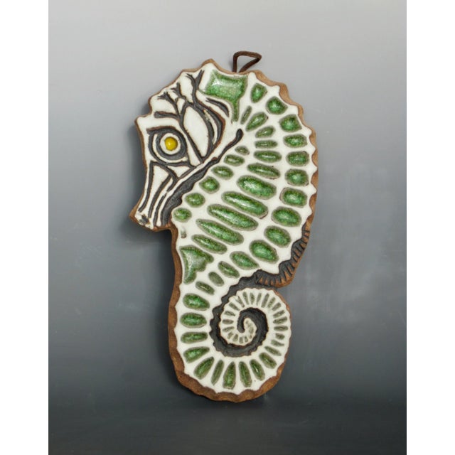 California Pottery Seahorse Sculpture, Victoria Littlejohn For Sale - Image 10 of 10