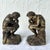 Vintage Brass Bookends “The Thinker” - A Pair For Sale - Image 4 of 6
