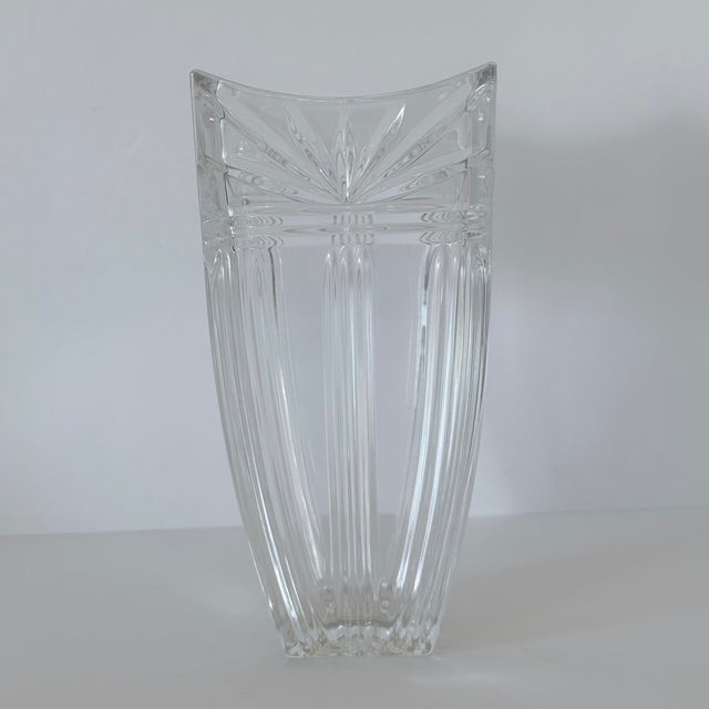 2000 - 2009 Marquis Vase, Waterford Cut Crystal; Odyssey 8" Vase; Germany For Sale - Image 5 of 17