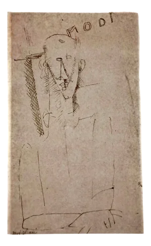 Amedeo Modigliani, Portrait of a Man, Limited Edition Lithograph, Early 20th Century