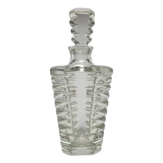 Czechoslovakian Art Deco Carafe by I. Pastrankova for Moser, 1950s For Sale