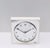 Bosch electronic wall clock made of thicker plastic in germany in the 70s. Electromechanical mechanism with battery drive,...