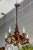 Vintage Bronze Horns Chandelier For Sale - Image 6 of 9