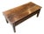 Rustic Farmhouse Coffee Table in Wood with Two Drawers, 1930s For Sale