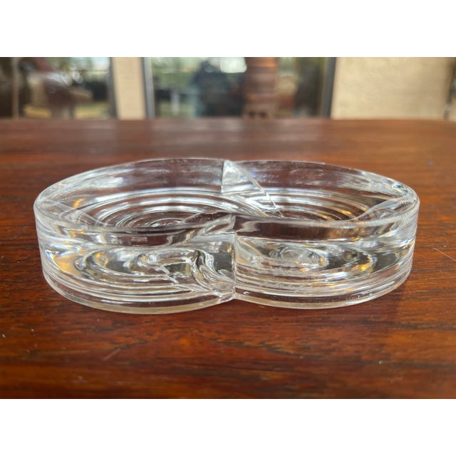 Rosenthal 1980s Art Deco Rosenthal Channeled Curvilinear Bowl Signed Natale Sapone For Sale - Image 4 of 8