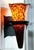Black Hand-Blown Glass Tortoise Shell Sconces For Sale - Image 8 of 8