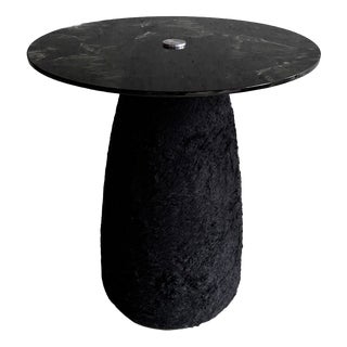 Bolete Side Table with Smoke Glass Table Top from Aifunghi For Sale