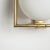 Metal Wall Lamp in Brass and Opaline Glass, Italy, 1970s For Sale - Image 7 of 9