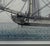 Early 20th Century Antique Framed Sailing Battleship Print Nave Il Cesare l'Augusto For Sale - Image 5 of 9