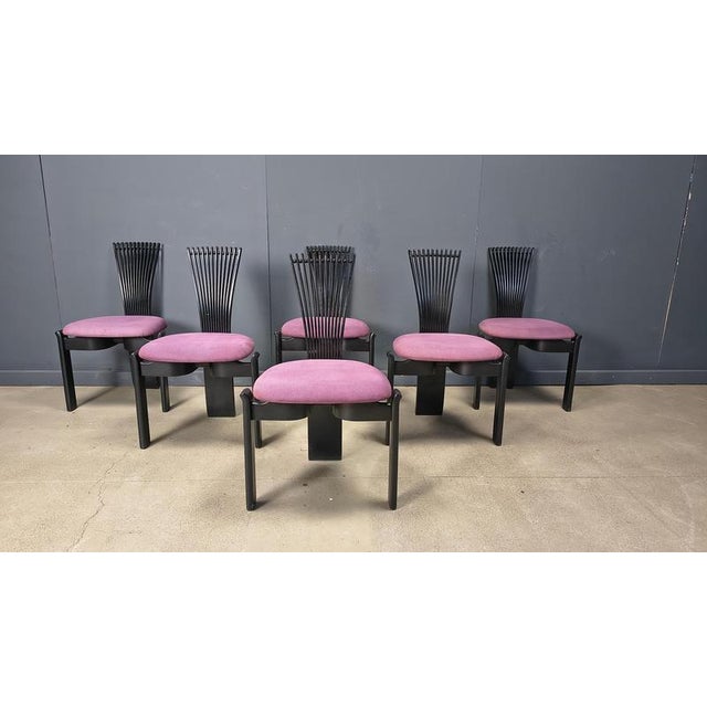 Totem Chairs by Torstein Nilsen for Westnofa, 1980s, Set of 6 For Sale - Image 11 of 13